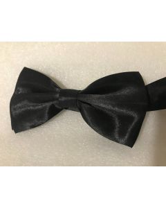 Black Satin Bow Tie (CB1921)