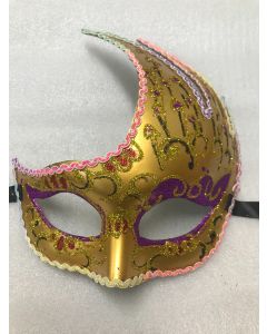 Melissa Gold Flame Multi Colour Eyemask (CB8503-1 Flame)