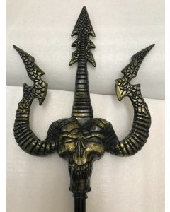 Skull Trident - Gold & Black (CB8020)