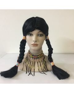 Choker Brown Beaded (IND8BR)