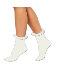 Lace Top Bobby Socks (LE70109)