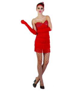 Red Flapper - Adult Costume (LU097)