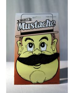 Merv Scruffy Party Favour Moustache (MOU23D)