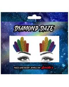 Rainbow Splash - Face Jewels (MU0036)