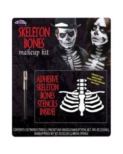 Bones Make Up Kit - Skeleton Bones (MU5659S)