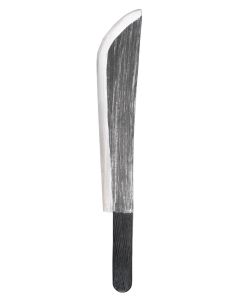 Machete Silver Blade and Black Handle (N44610)