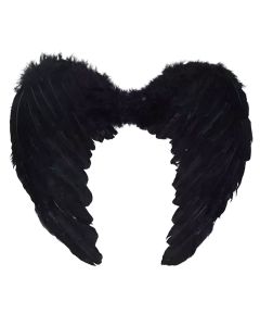 Black Feather Angel Wings 80 x 60cm (NY2042)