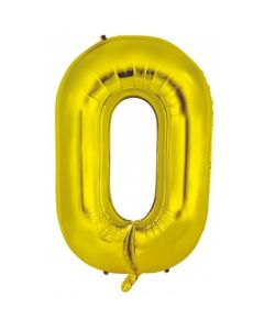 O Gold Letter - 86cm (34') Foil Balloon (OGoldA)