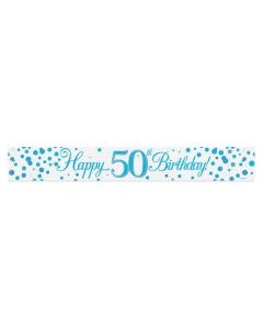 Sparkling Fizz Blue - Banner50th 2.7m (OT625877)