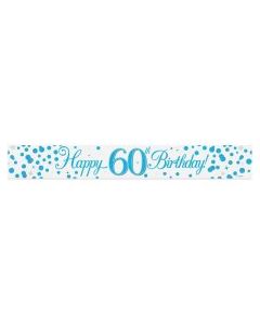 Sparkling Fizz Blue - Banner 60th 2.7m (OT625884)