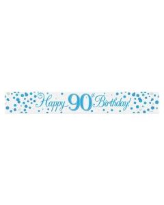 Sparkling Fizz Blue - Banner 90th 2.7m (OT625921)