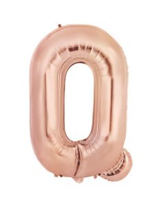 Q Rose Gold Letter - 86cm (34') Foil Balloon (QRoseA)