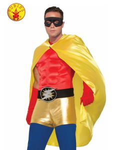 Superhero Cape - Yellow - Adult (RUB76490F)