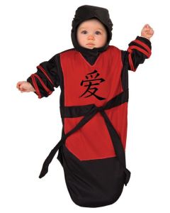 Ninja Baby - 0 - 6 Months - Newborn Costume (RUB885857)
