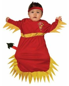 Red Devil Baby - 0 - 6 Months - Newborn Costume (RUB885863)