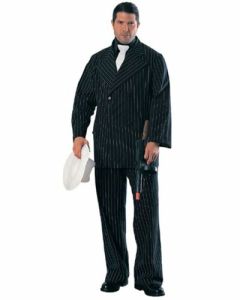 Gangster Deluxe - Medium - Adult Costume (RUB1597M) (Dis)