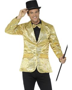 Sequin Jacket - Gold - Adult Costume (SM21163)