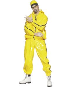 1980's Yellow Rapper Suit - Adult Costume (SM21843)