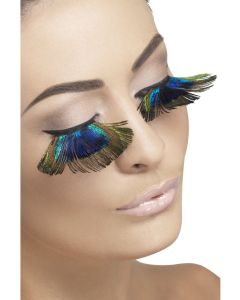 Peacock Feathers Eyelash including Adhesive (SM25431)
