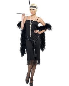 Flapper Black - Adult Costume (SM28605)