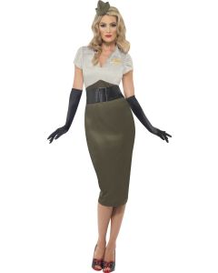 WW2 Army Pin-Up Spice Darling - Adult Costume (SM38816)