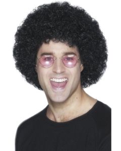Afro Wig - Black - Economy (SM42033)