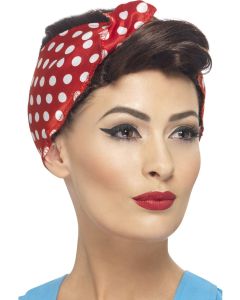1940's Rosie Wig - Brown (SM43214)