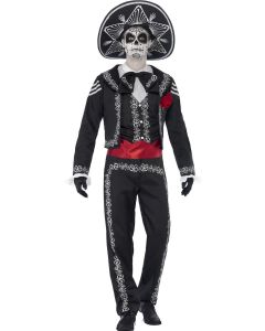 Day of the Dead Senor Adult Costume (SM43738)