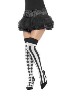 Harlequin Thigh High Stockings / Tights (SM45025C)