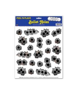Gangster Bullet Hole - Peel N Place (57129)