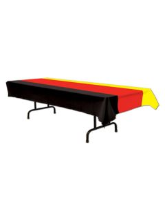 German Tablecover Colours - 137cm x 274 cm (54' x 108') Black (TWTCG)