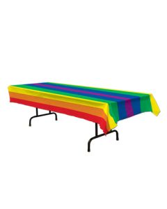 Rainbow Rectangle Table Cloth - 137cm x 274 cm (54' x 108') (TWTCRB)