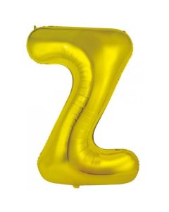Z Gold Letter - 86cm (34') Foil Balloon (ZGoldA)