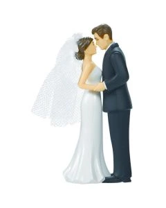 Bride And Groom Wedding Cake Topper (100004AM)